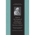 Essays on the Principles of Morality and Natural Religion - Hardcover