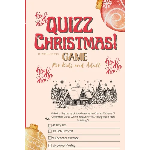 Christmas Quiz Game: Great Quiz Challenge for Kids and Adults: The Great Christmas Quiz Challenge for Kids and Adults: The Great Quiz Challenge for Ki - Paperback
