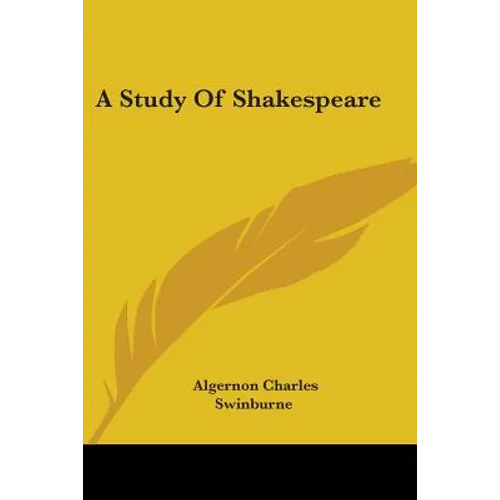 A Study Of Shakespeare - Paperback
