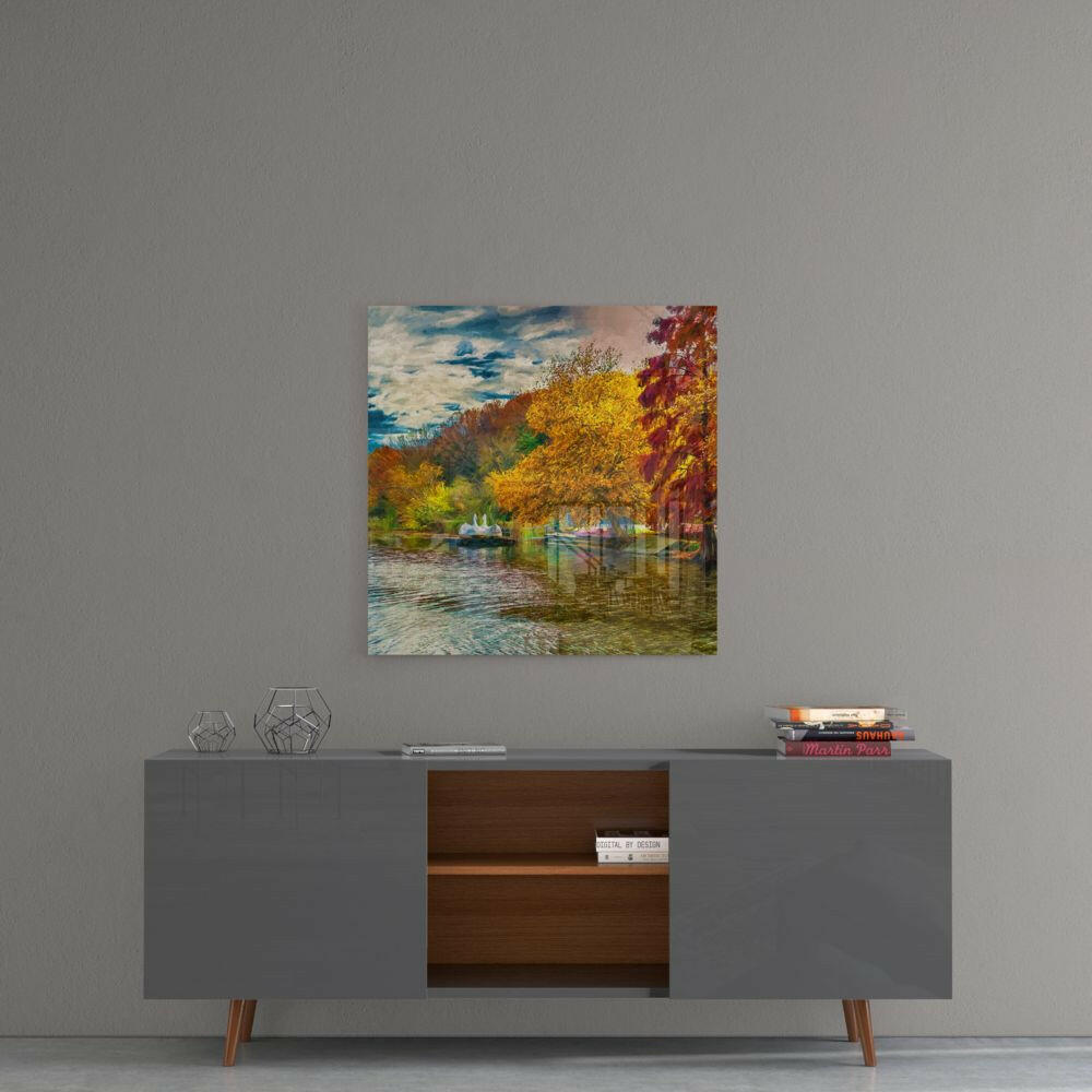 Lake Glass Wall Art