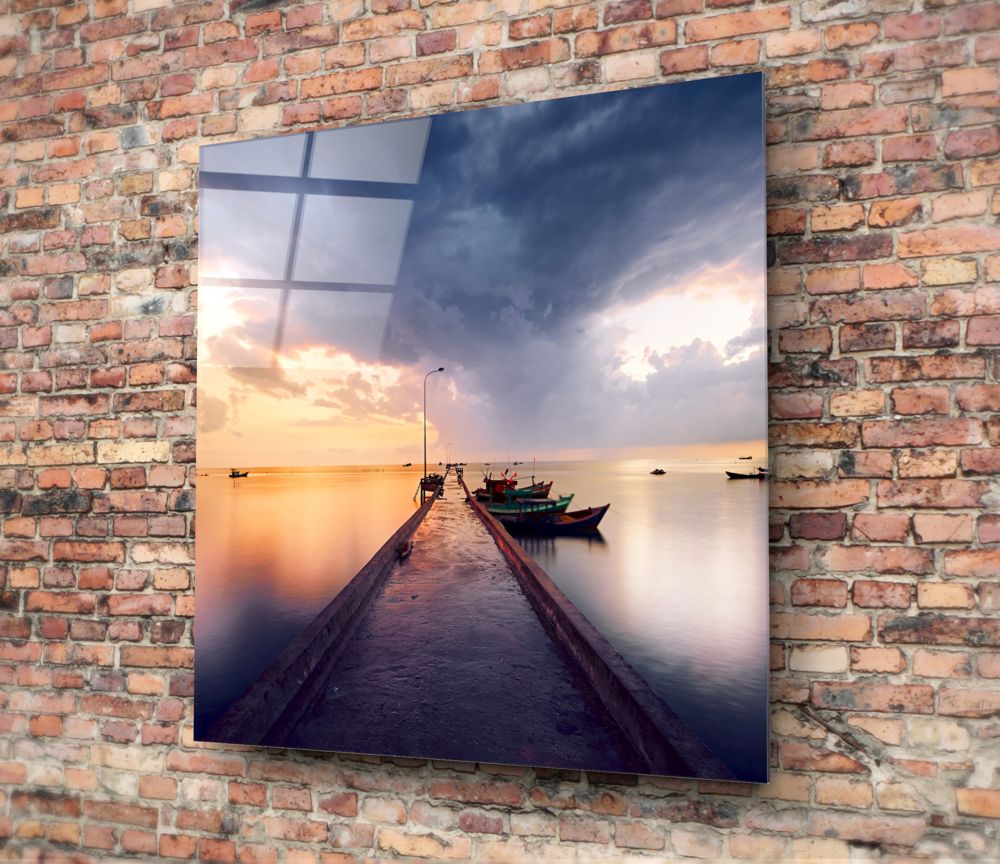 Dock Glass Wall Art
