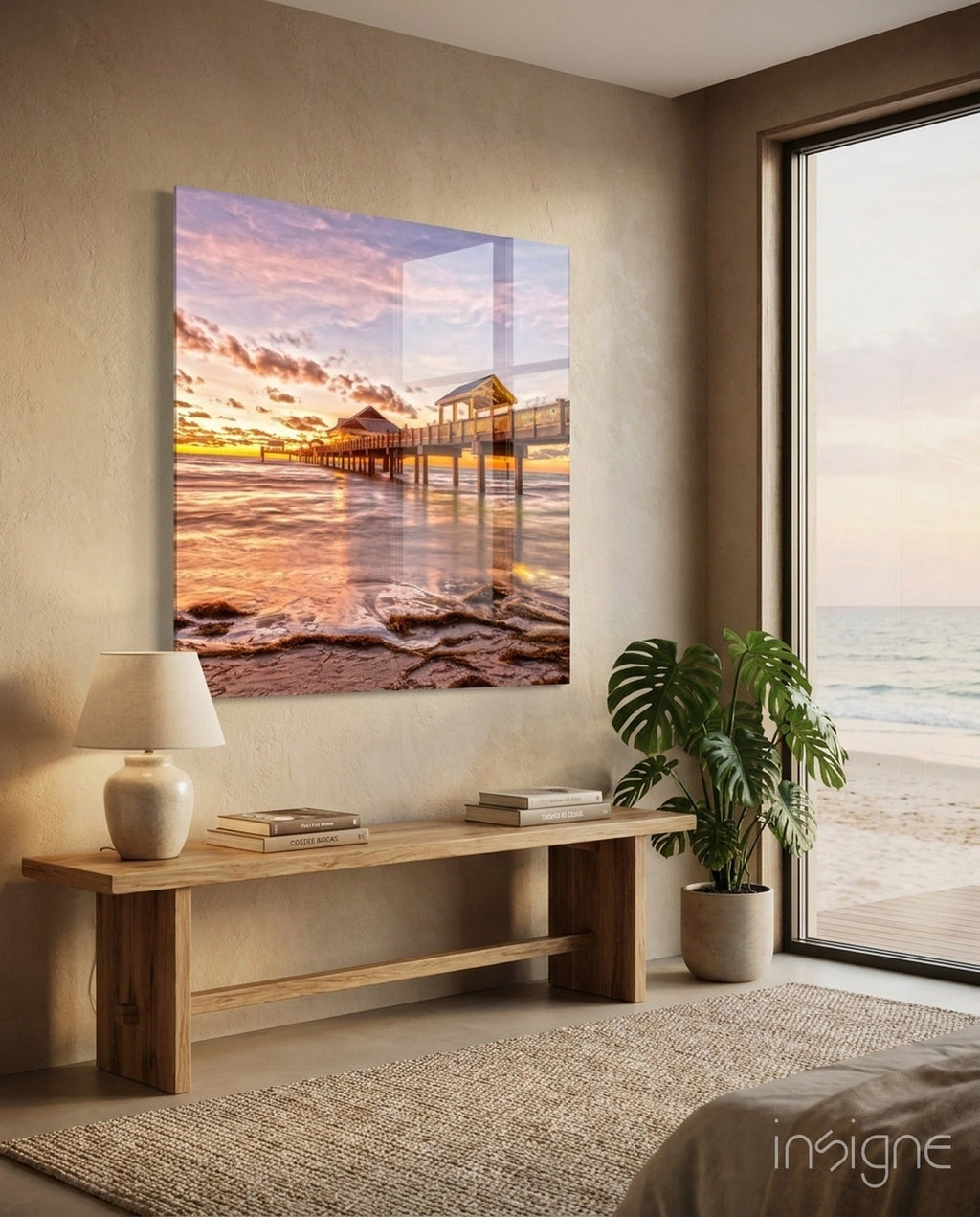Dock Glass Wall Art