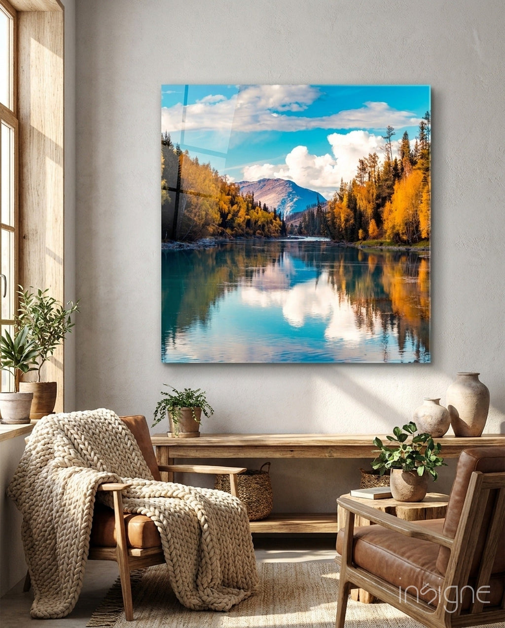 Lake Glass Wall Art