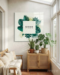 Good Feelings Glass Wall Art