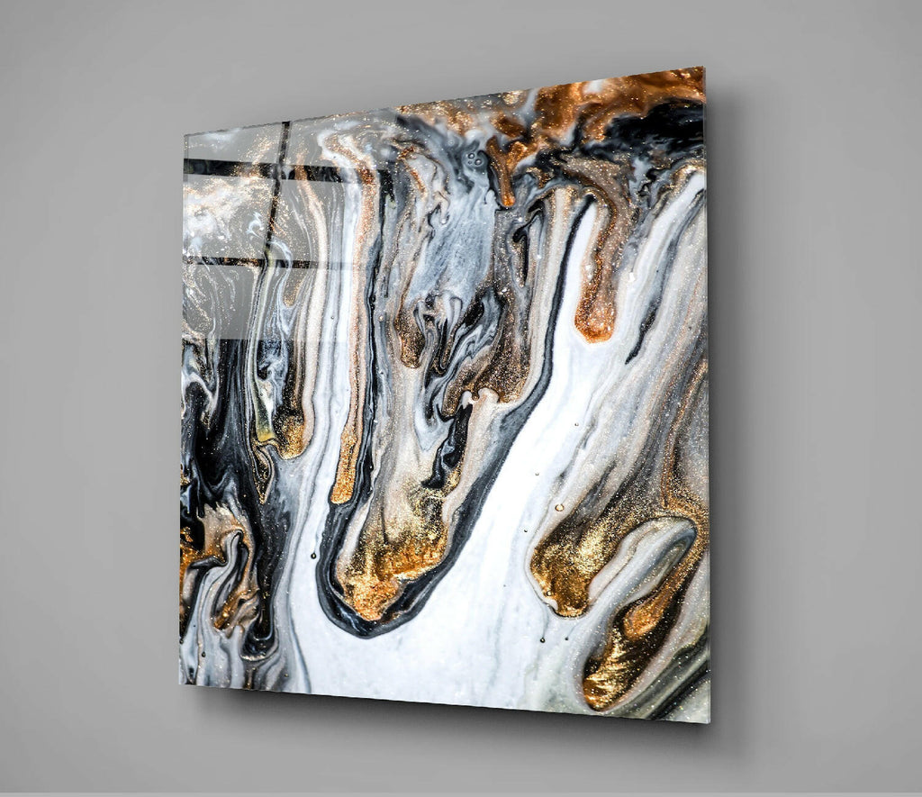 Marble Glass Wall Art