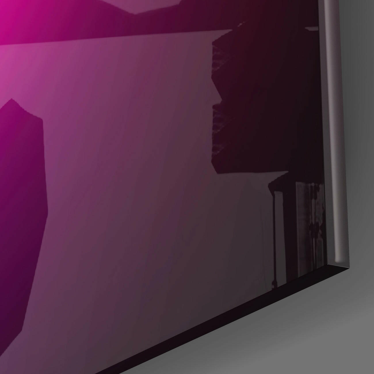 Limits Glass Wall Art