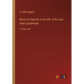 Marie; An Episode in the Life of the Late Allan Quatermain: in large print - Paperback