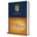 Biblia Católica Letra Grande, Tapa Dura Azul Con La Virgen de Guadalupe / The Catholic Bible: Large Print Edition. Leather-Look Hardcover, Blue Color - Imitation Leather