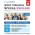 West Virginia General Summative Assessment Test Prep: Grade 6 English Language Arts Literacy (ELA) Practice Workbook and Full-length Online Assessment - Paperback
