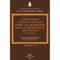 Comentarios Constitucionales Sobre Una Transición a la Democracia Que No Fue - Paperback