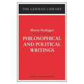Philosophical and Political Writings: Martin Heidegger - Paperback