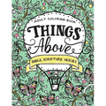Things Above: Adult Coloring Book with Bible Scripture Verses - Paperback