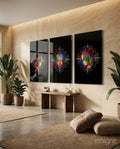 Buddha Mega Glass Wall Art