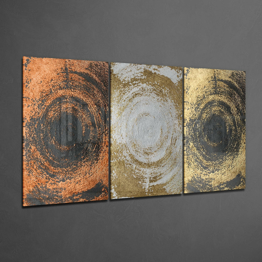 Yellow Touch Glass Art