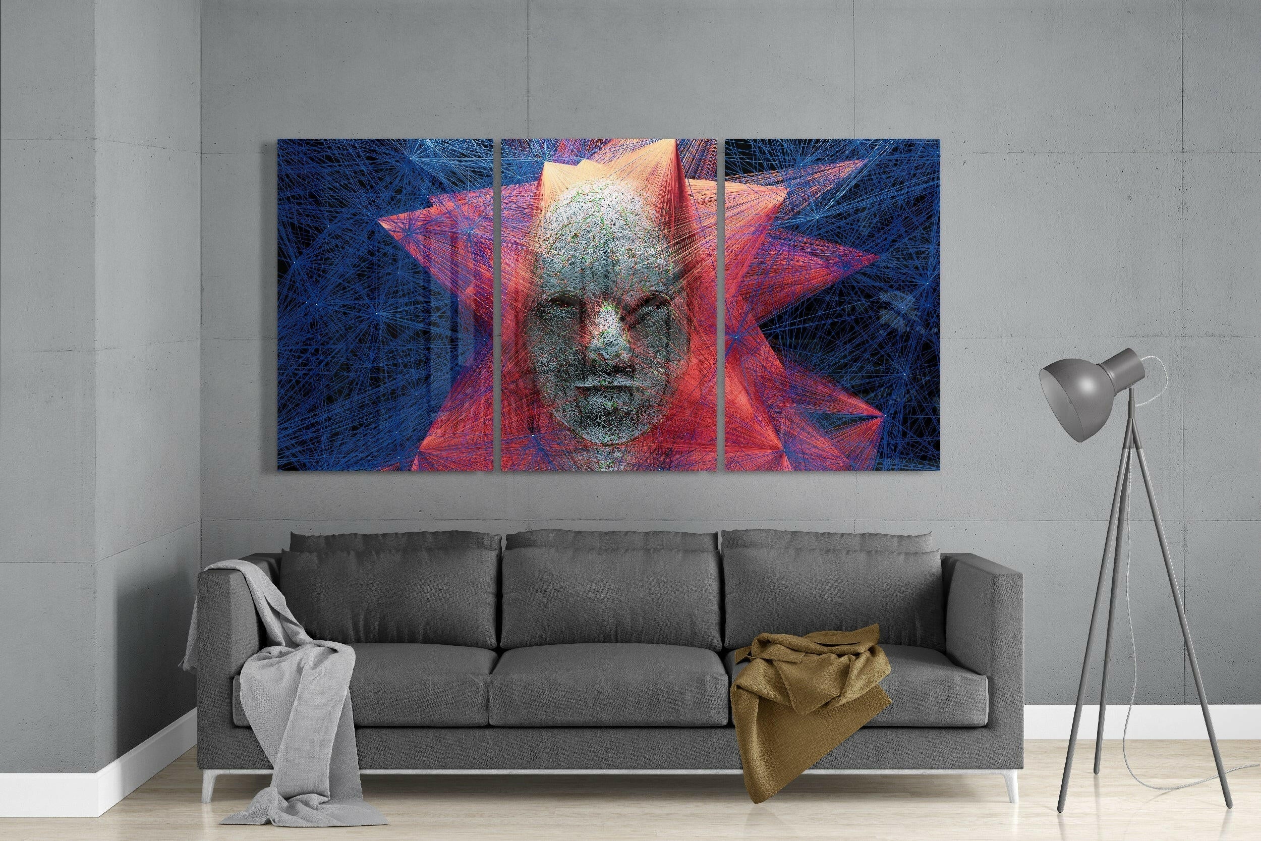 String Glass Art