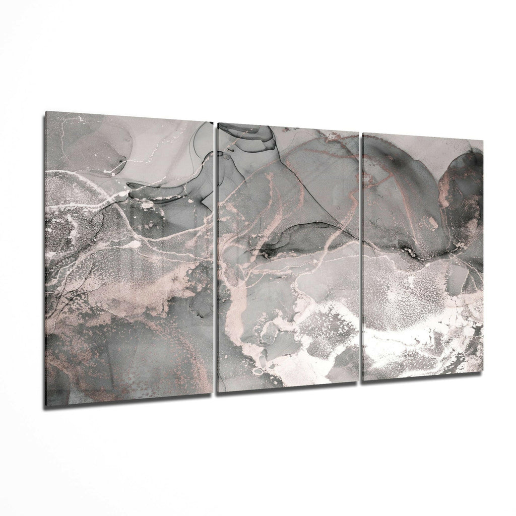 Gray Dance Glass Art