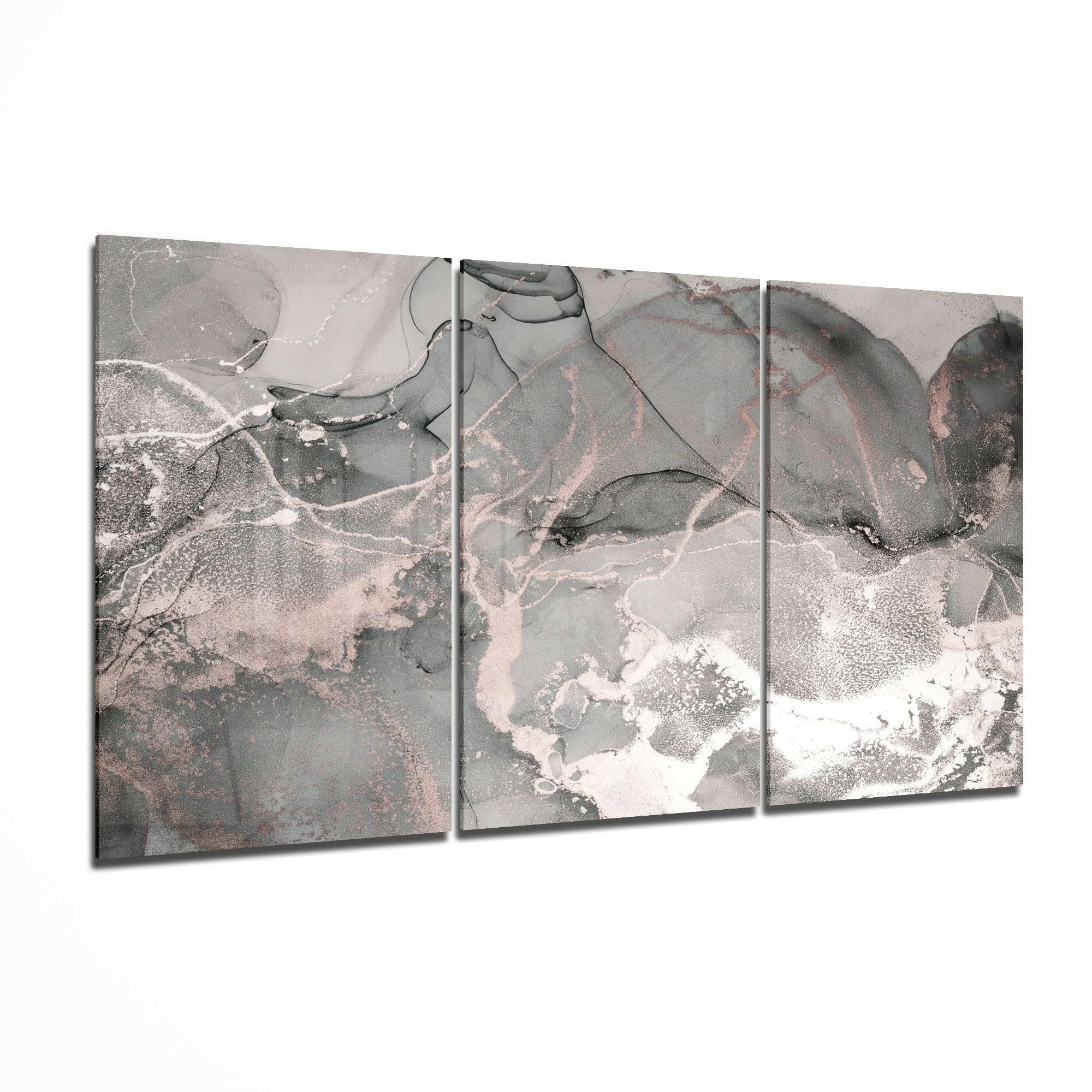 Gray Dance Glass Art