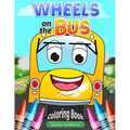 Wheels on the Bus: Nursery Rhyme Story & Coloring Book for children's - Paperback