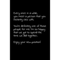 Every once in a while, you meet a person that you instantly click with. You're definitely one of those people for me.: Perfect goodbye gift to coworke - Paperback