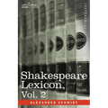 Shakespeare Lexicon, Vol. 2 - Paperback