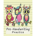 Pre-Handwriting Practice: Workbook for Kids in Kindergarten & Pre-School - Yellow - Paperback