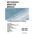 Mitsubishi Minicab-Bravo Full Mechanical Service Manual - Paperback