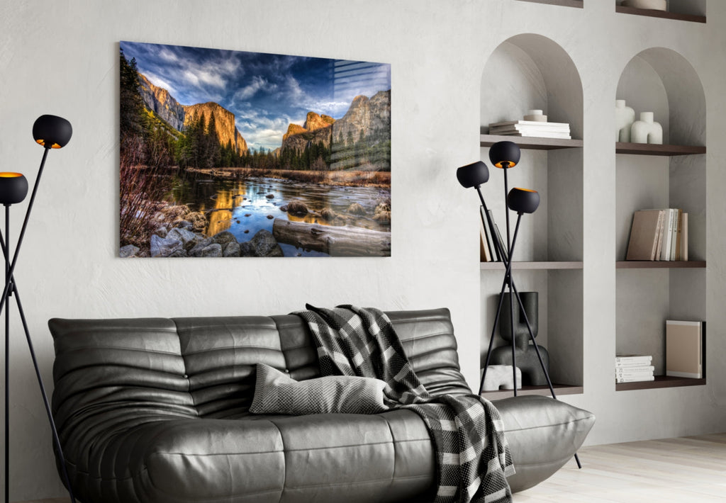 Lake Glass Wall Art