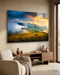Mountain Glass Wall Art