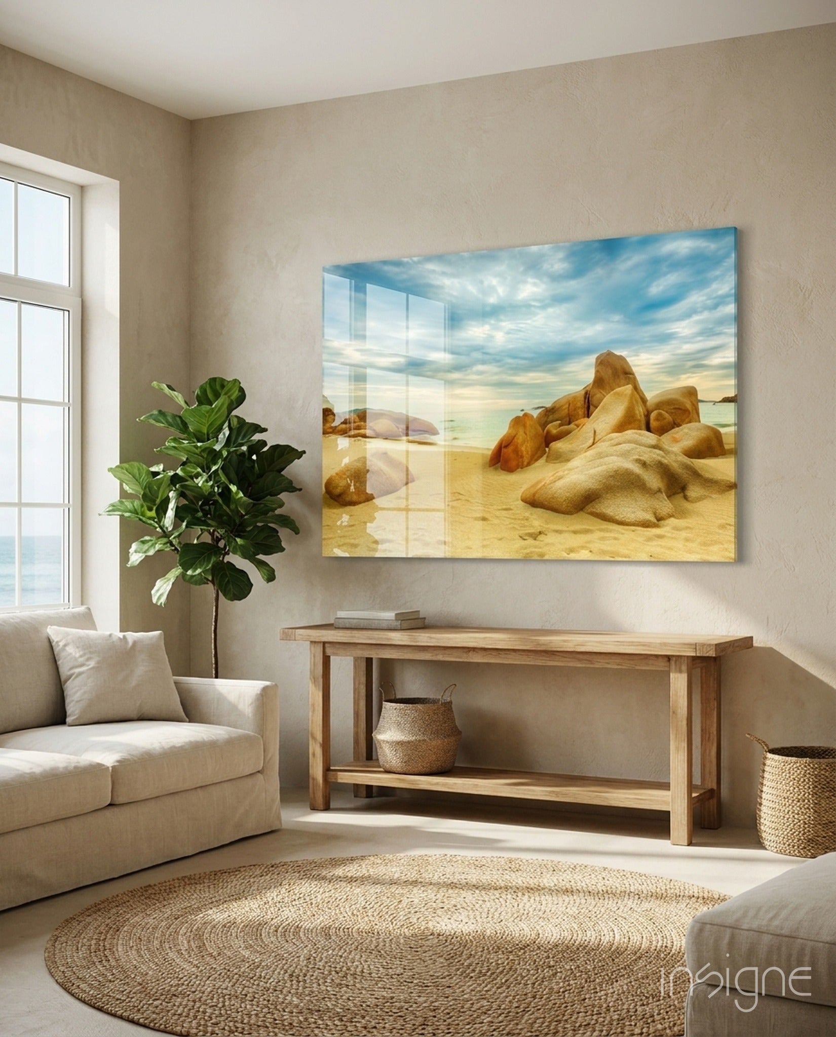 Beach Glass Wall Art