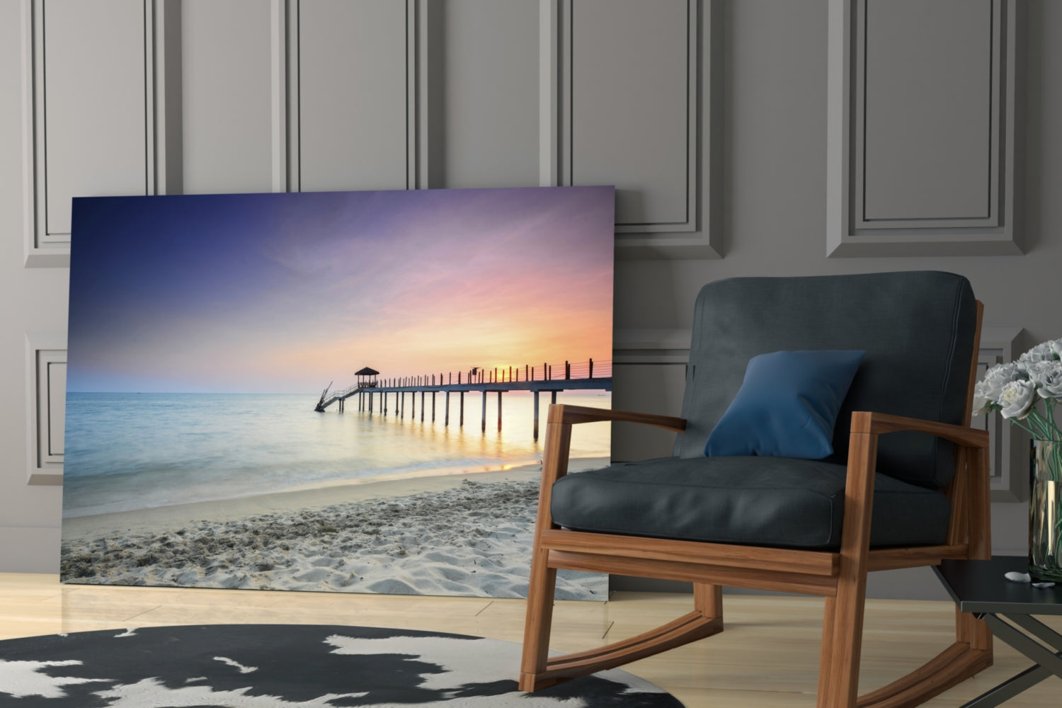 Dock Glass Wall Art