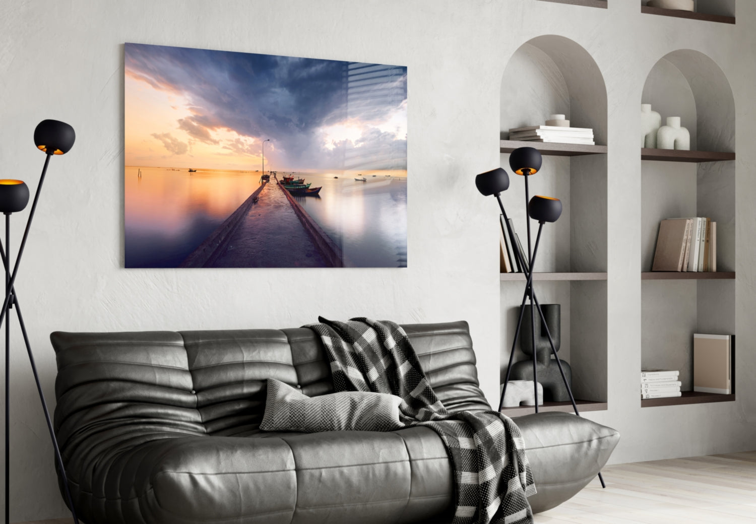 Dock Glass Wall Art
