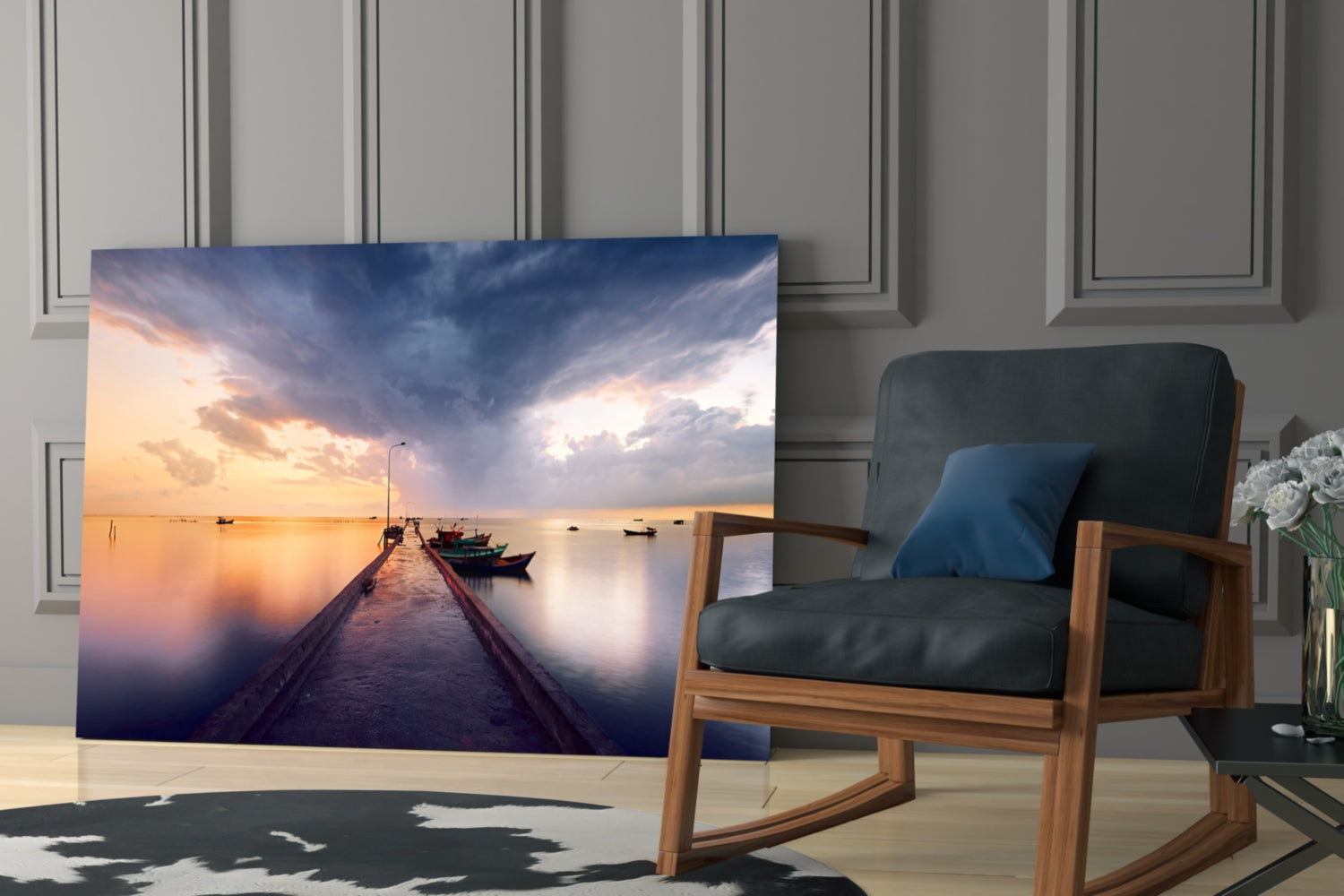 Dock Glass Wall Art