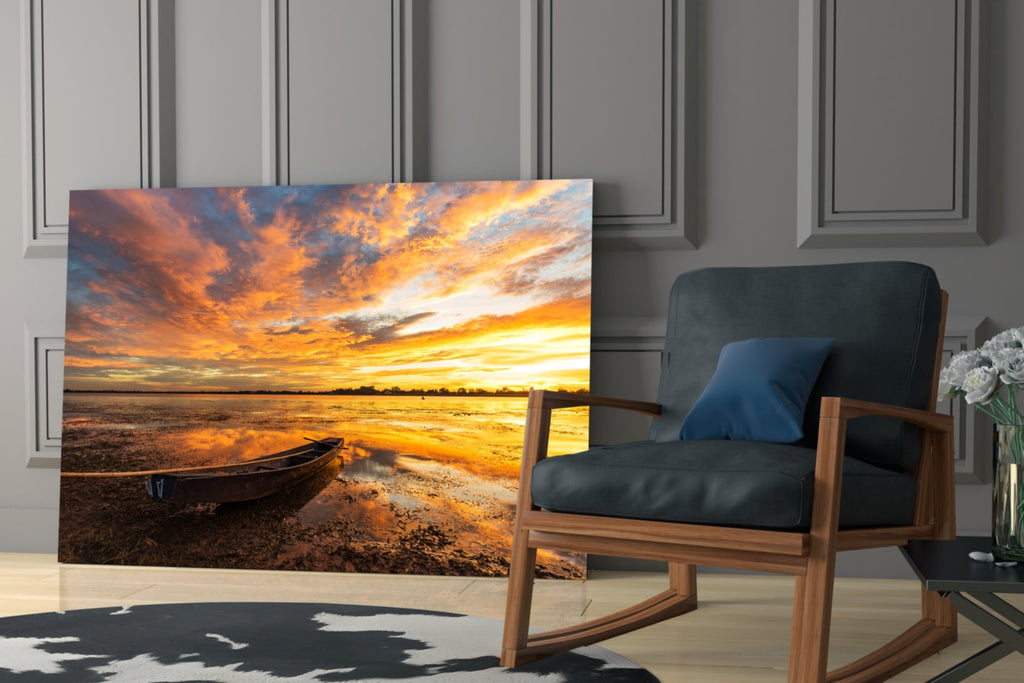 Lake Glass Wall Art