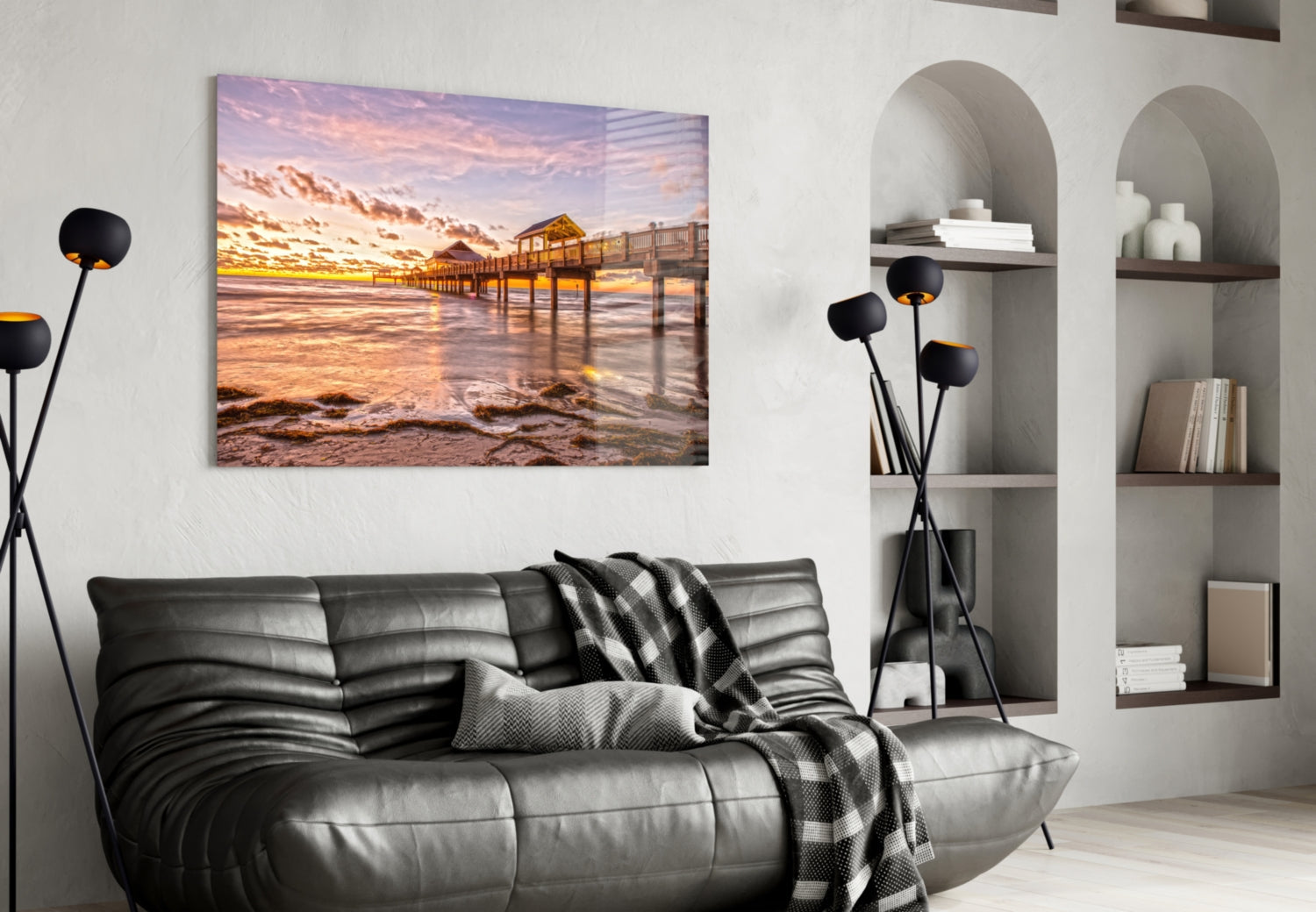 Dock Glass Wall Art
