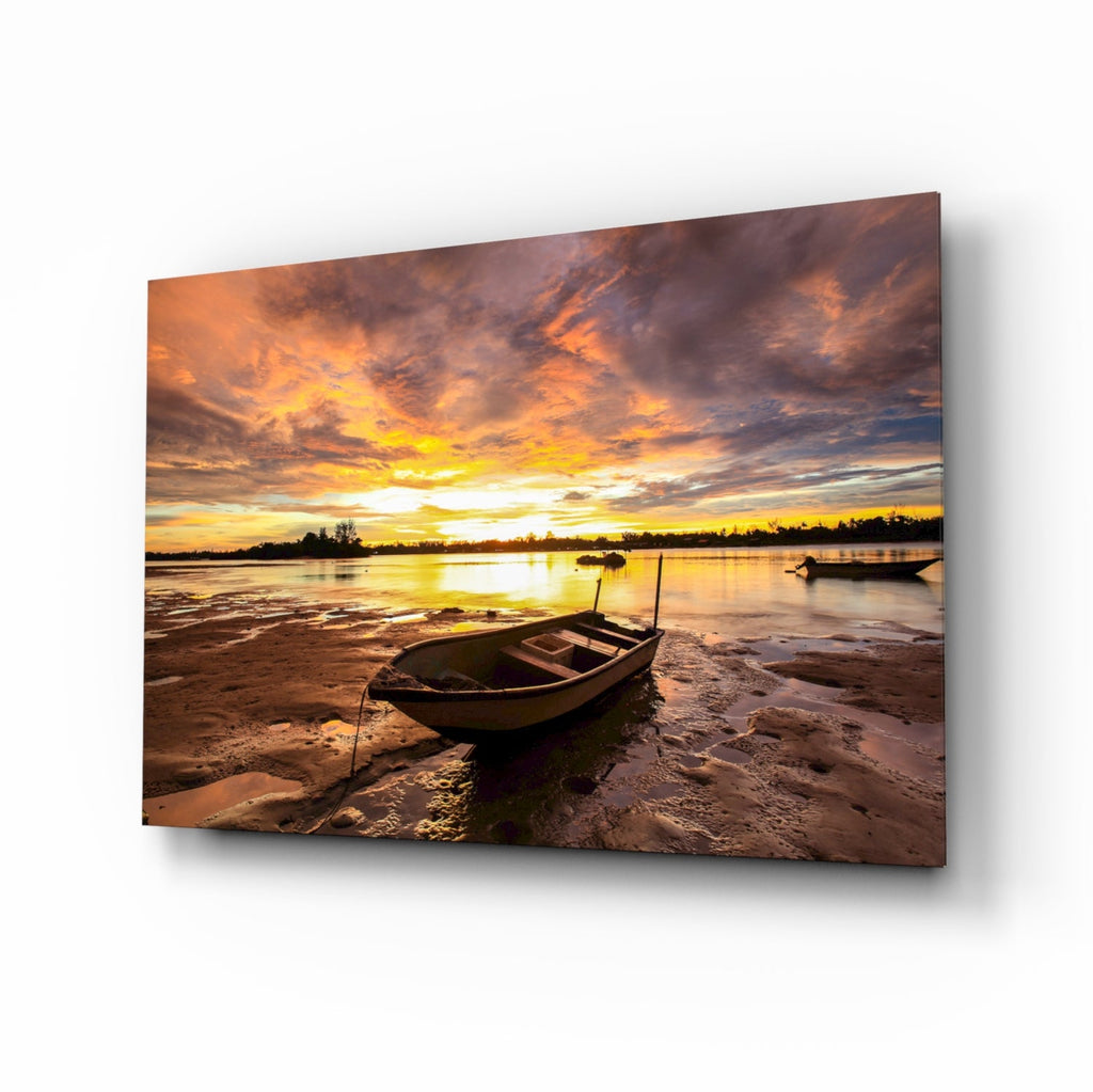 Lake Glass Wall Art