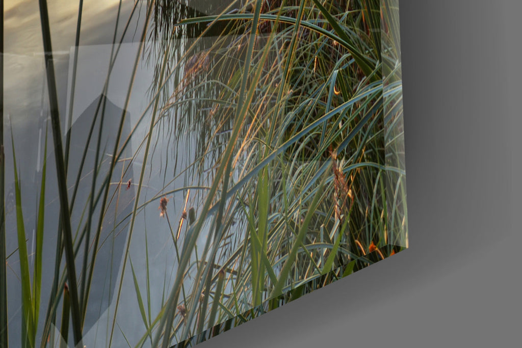 Sunset Glass Wall Art