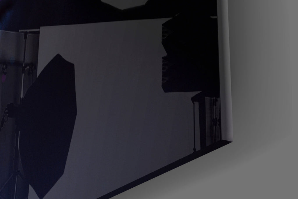Woman Portrait Glass Wall Art