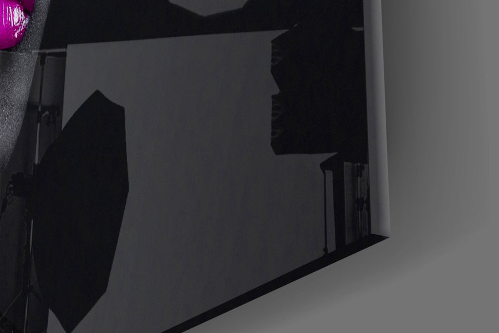 Woman Glass Wall Art