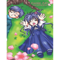 Anime Art Coloring Book - Paperback