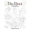 Nine Lives Coloring Book - Paperback
