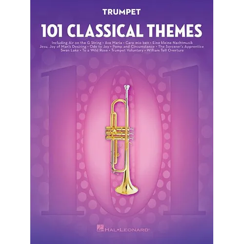101 Classical Themes for Trumpet - Paperback
