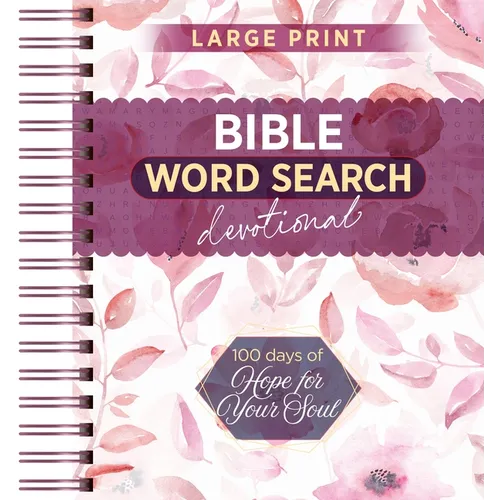 100 Days of Hope for Your Soul: Bible Word Search Devotional - Paperback