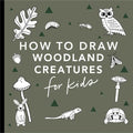 Mushrooms & Woodland Creatures: How to Draw Books for Kids with Woodland Creatures, Bugs, Plants, and Fungi - Paperback