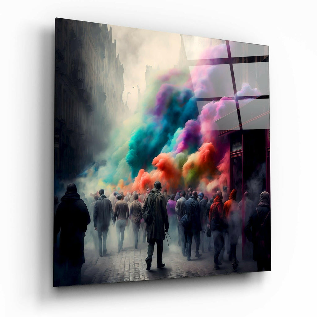 Escape Glass Wall Art  || Designers Collection