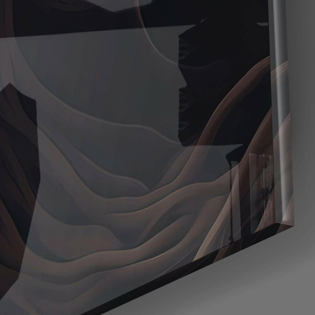 The Wrath of the Woman Glass Wall Art  || Designer Collection
