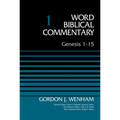 Genesis 1-15, Volume 1: 1 - Hardcover