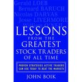 Lessons from the Greatest Stock Traders of All Time - Paperback