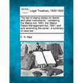 The Law of Stamp Duties on Deeds and Other Instruments: Containing the Stamp ACT, 1891, the Stamp Duties Management ACT, 1891, and Acts Amending the S - Paperback