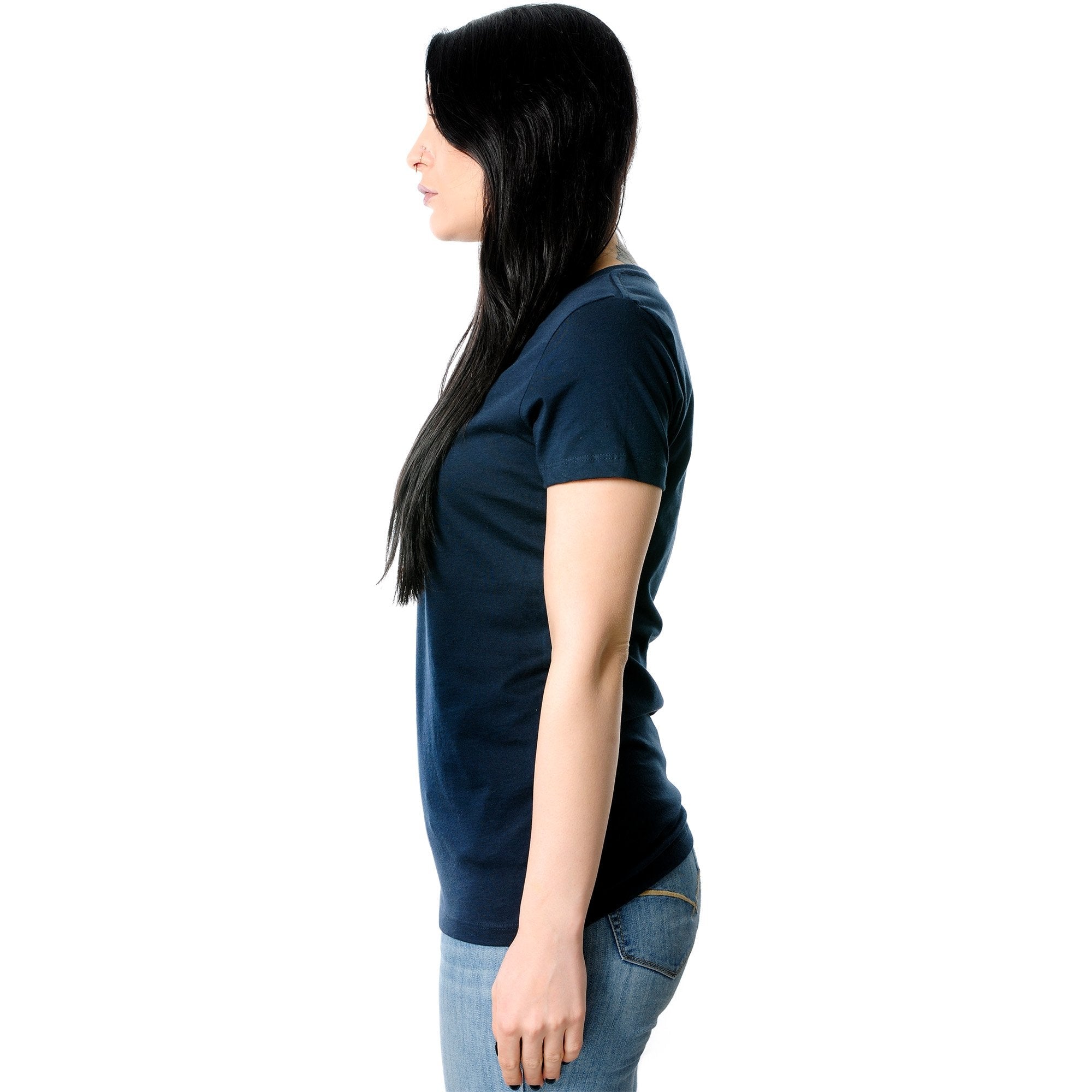 Loner Tapered V-Neck Tee Shirt