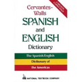 Cervantes-Walls Spanish and English Dictionary - Paperback